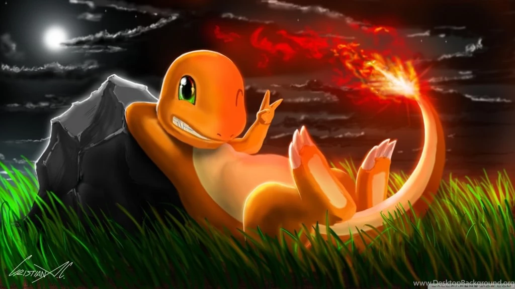 Charmander (Pokemon) HD Desktop Wallpapers : Widescreen : High ...
