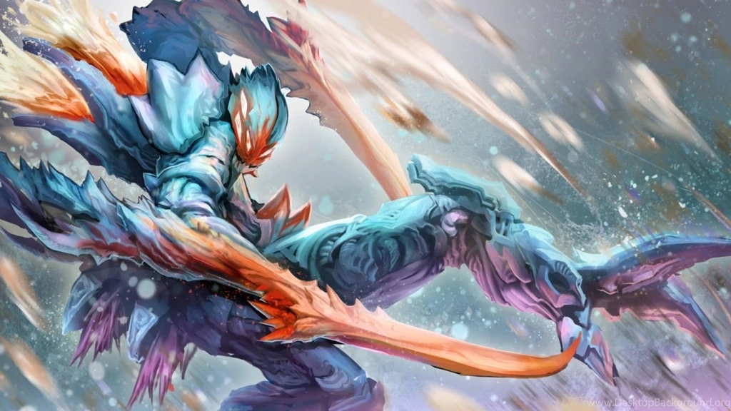 Download Wallpapers 1366x768 League Of Legends, Art, Voidreaver ...