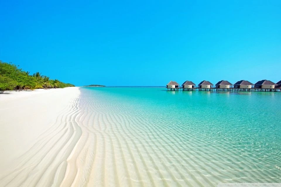 Island Beach HD Desktop Wallpapers : Fullscreen : Mobile : Dual Monitor