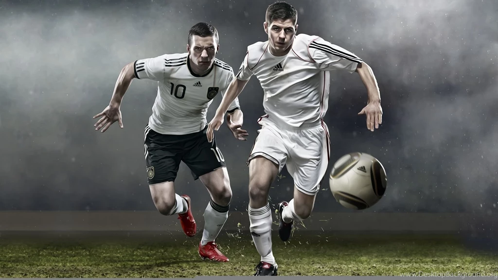 Podolski Adidas Gerrard Soccer Football