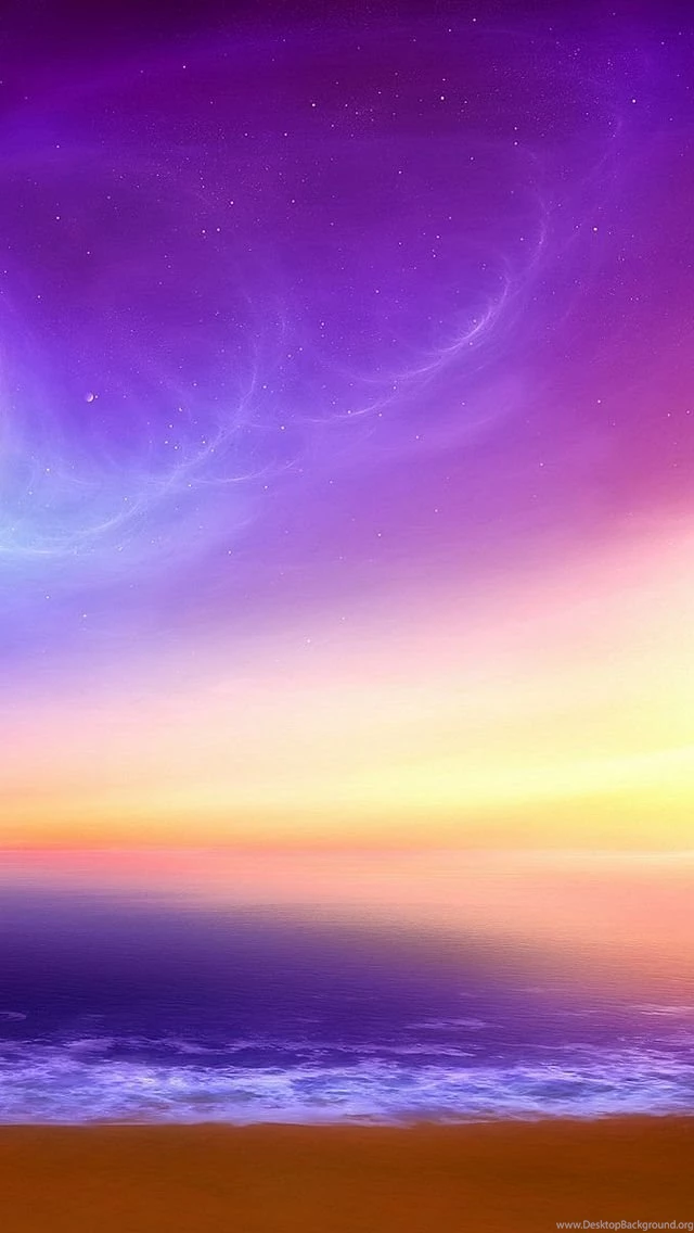 Purple Waves iPhone 5 Wallpapers (640x1136)
