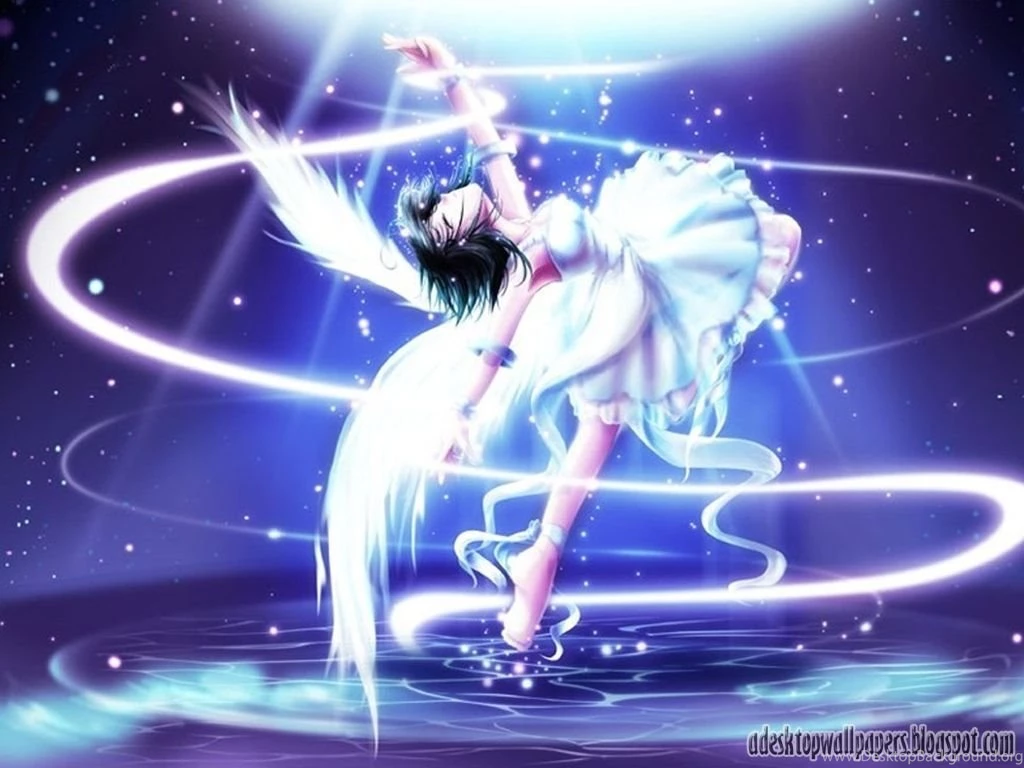 Beautiful Angel Anime Desktop Wallpapers ~ A Desktop Wallpapers