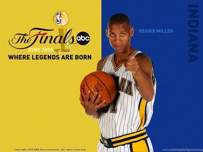 NBA Finals 05 Indiana Reggie Miller Wallpapers 37 Wallcoo.net