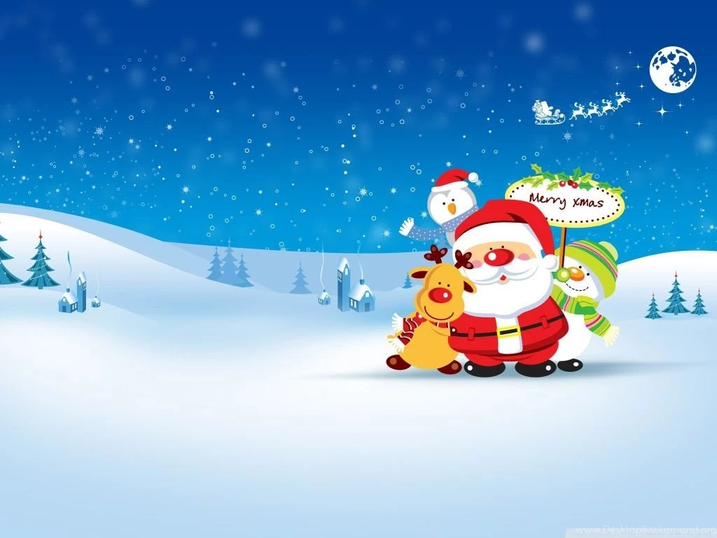 Merry Xmas HD Desktop Wallpapers : Mobile : Dual Monitor