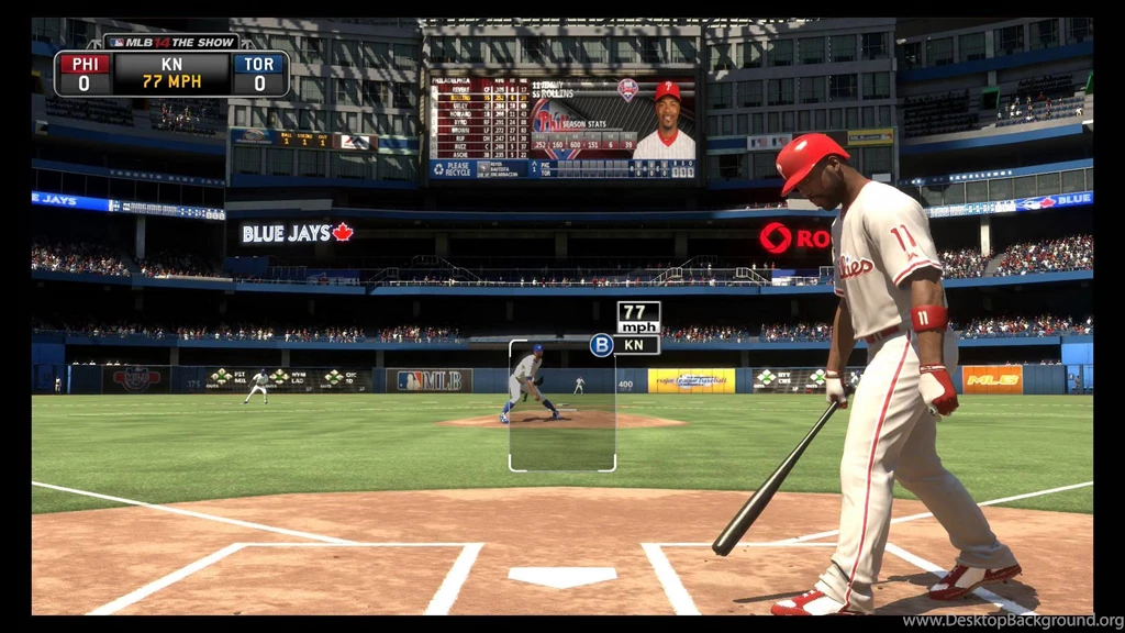 MLB 14 The Show Blue Jays Vs Phillies (Rogers Centre) Chase ...