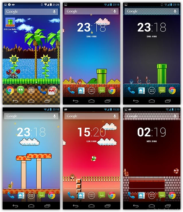 APP][2.2+][FREE] 8 Bit Live Wallpapers V1.02…