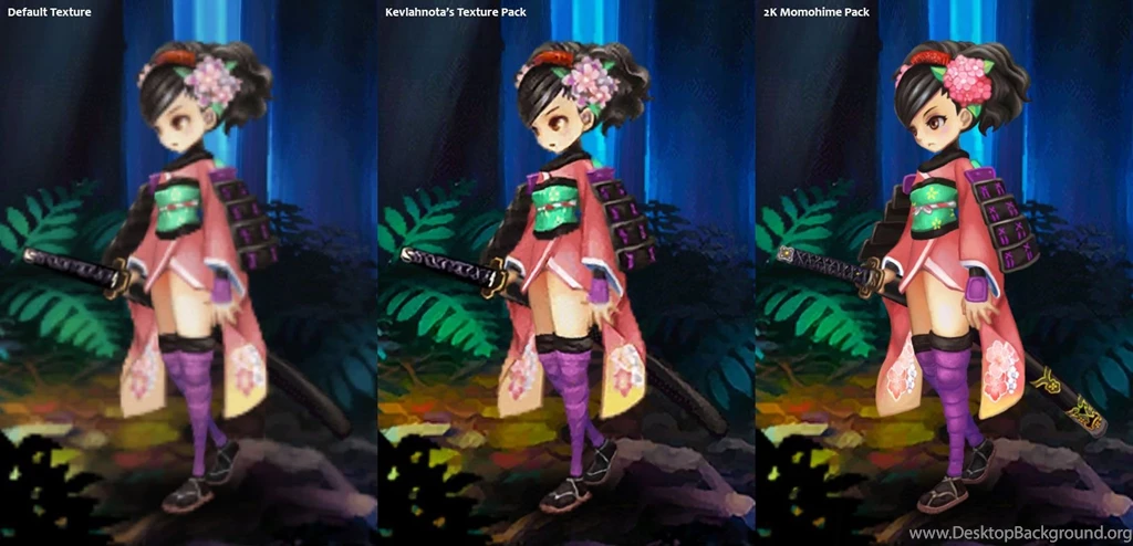 Muramasa: The Demon Blade 2K Momohime Texture Pack