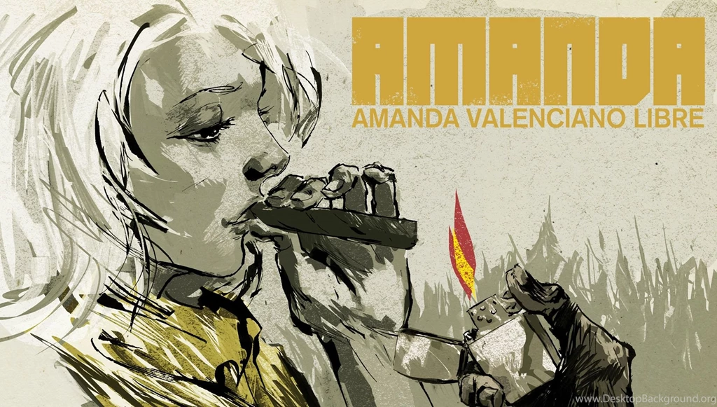 Metal Gear Solid: Peace Walker Amanda Desktop Wallpapers