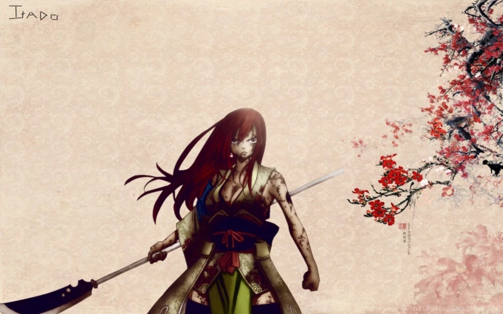 Download Fond Cran Manga Fairy Tail Lame Des Fleurs Achblog ...