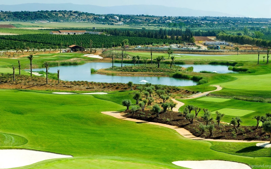 Nature, Landscape, Water, Golf Course Wallpapers HD