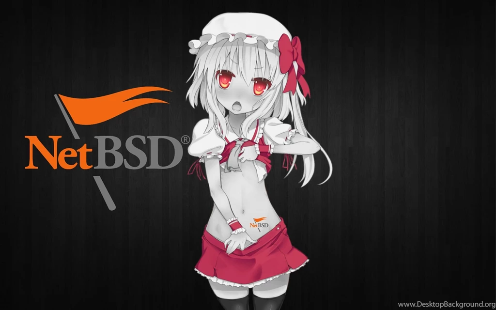 DeviantArt: More Like NetBSD Clean Anime Logo Wallpapers By Ipodpunker