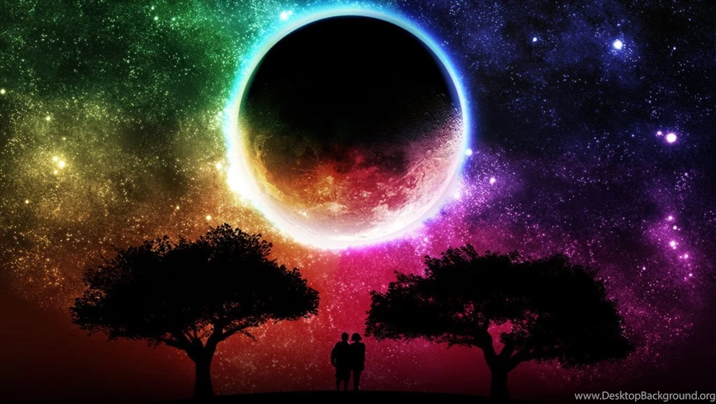 Wallpapers In Rainbows Free Rainbow Sky Over Lovers The Design ...