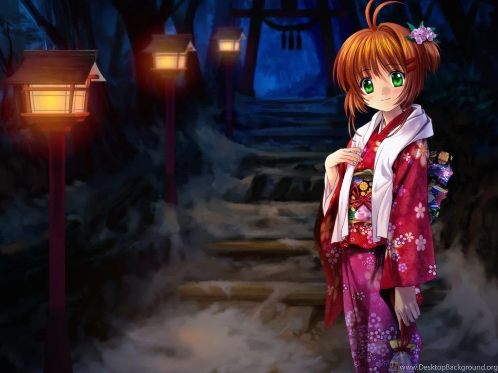 Cardcaptor Sakura Japanese Clothes Kinomoto Sakura Wallpapers ...
