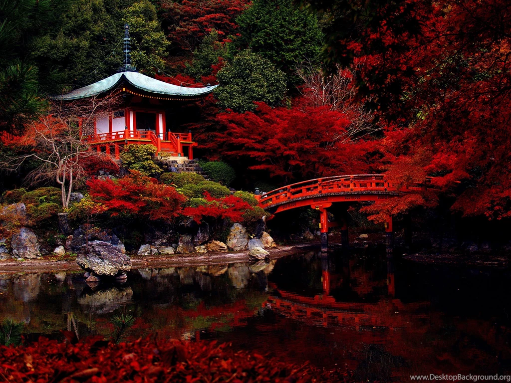 Autumn Japanese Garden (