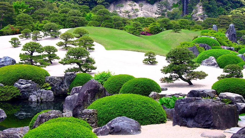 JAPANESE GARDEN WALLPAPER (