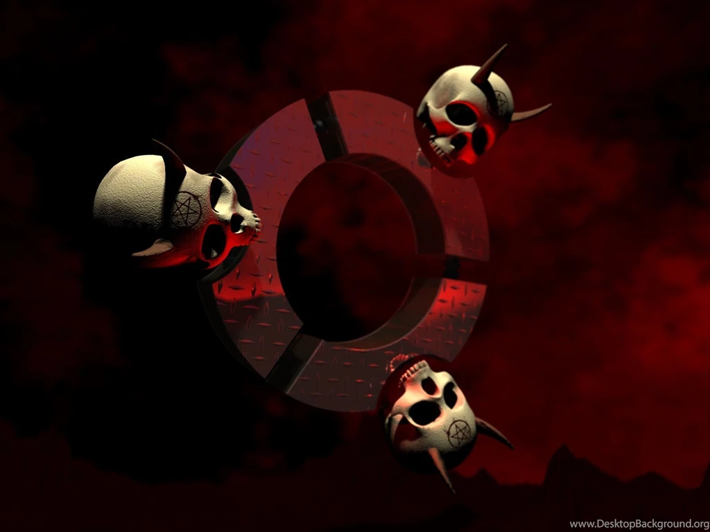 Ubuntu Satanic Edition Wallpapers