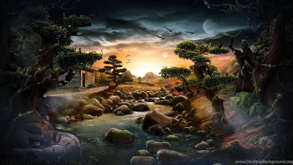 Artistic Smoke CGI Wallpapers