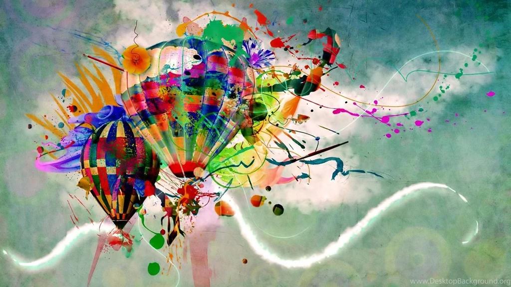 Colorful Hot Air Balloons Widescreen Wallpapers
