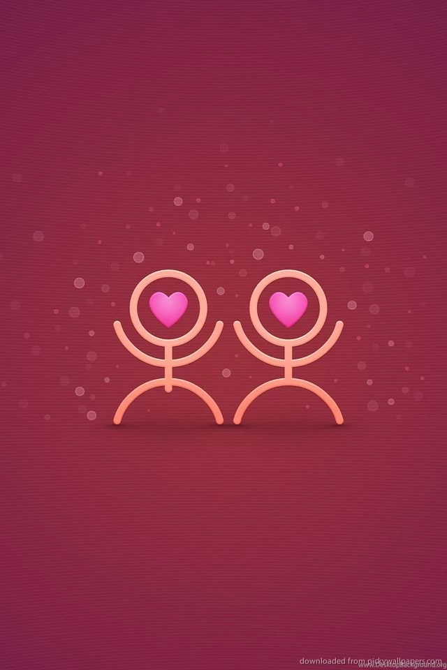 Download Double Love Wallpapers For iPhone 4