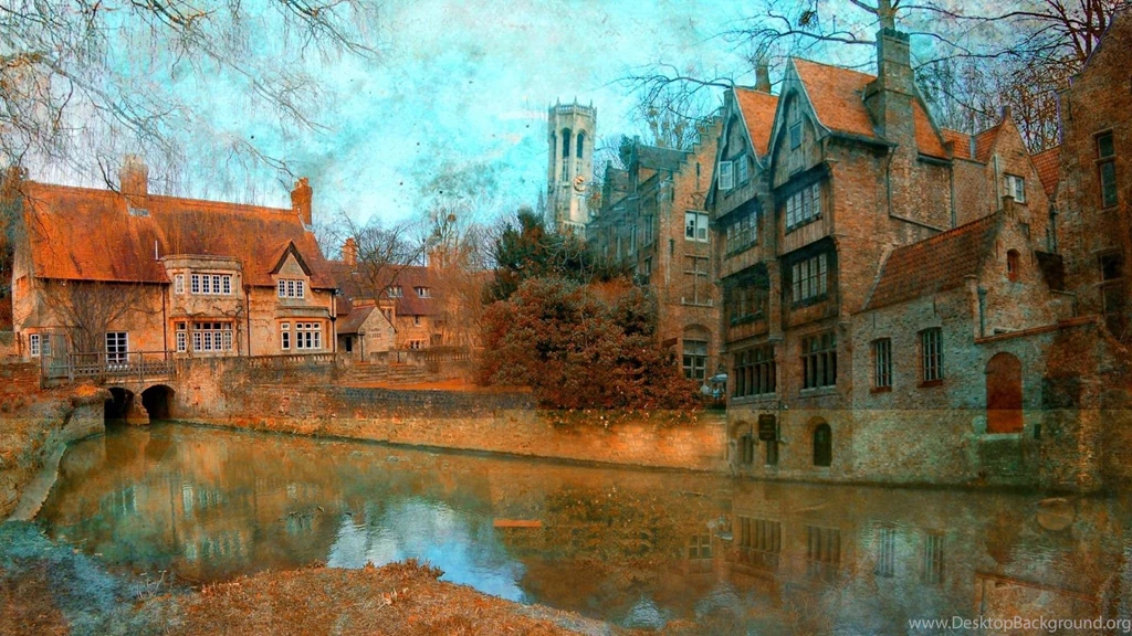 English Tag Wallpapers Page 2: English Houses Lake Cottages Autumn ...
