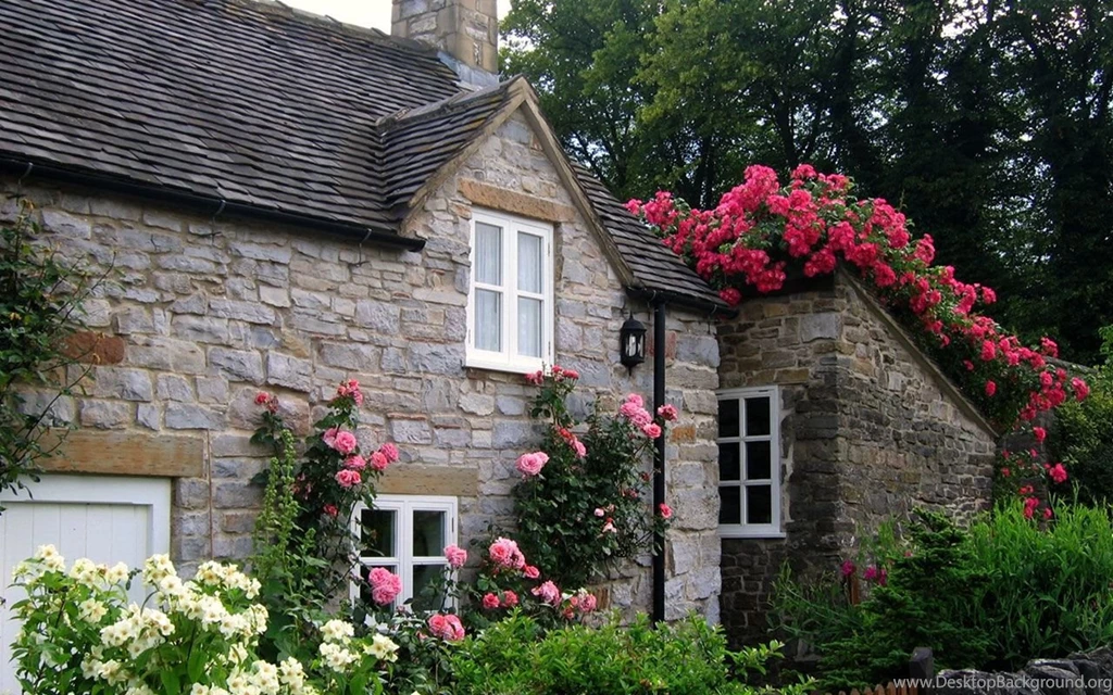 Gardens Wallpaper: English Manor Garden Scenery Wallpapers 4 ...