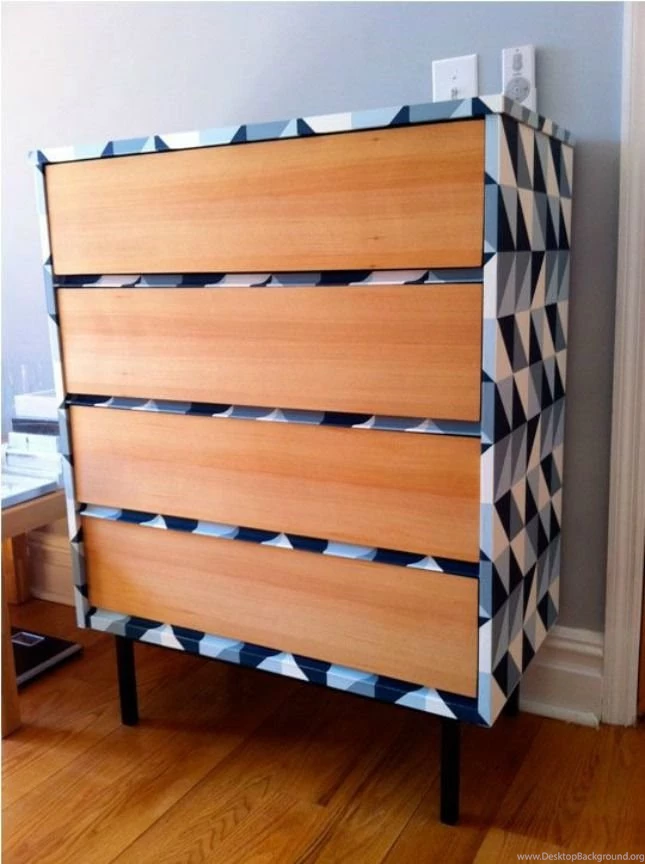 Diy wallpaper dresser Best Friends For Frosting