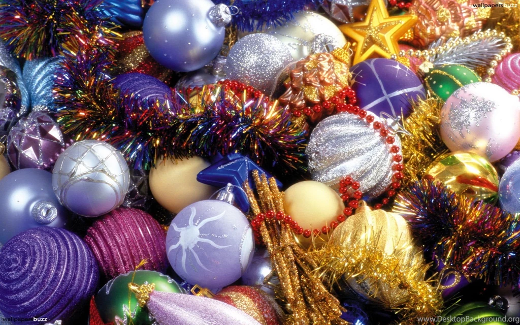 Pink Christmas Decorations Wallpapers