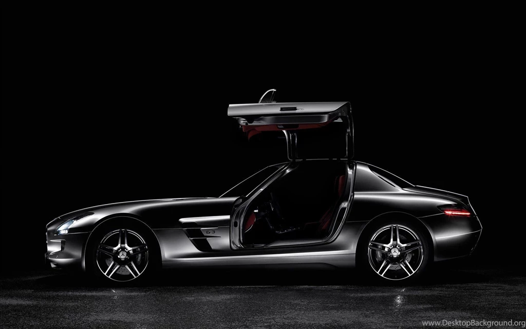 Mercedes Benz SLS AMG With Open Doors Wallpapers 25426