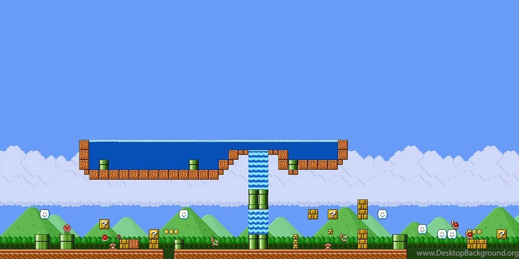 Super Mario Bros Twitter Cover & Twitter Backgrounds