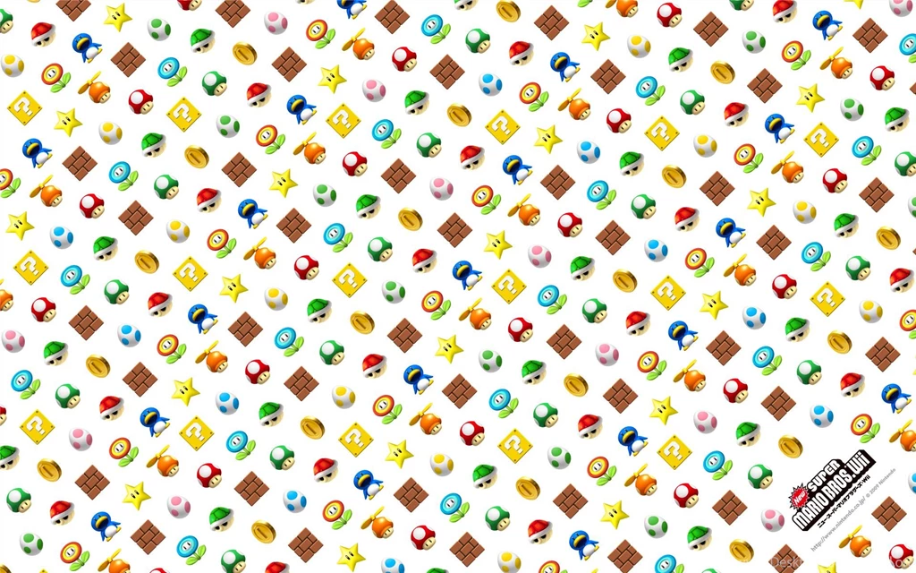 New Super Mario Bros. Wii Items Backgrounds Mario Photo (37824816 ...