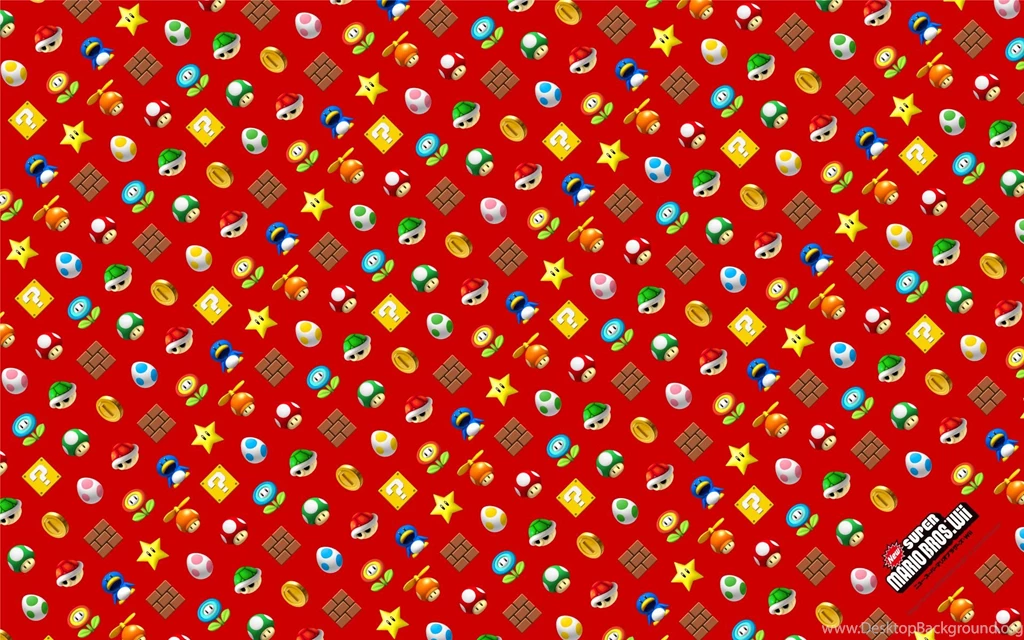 New Super Mario Bros. Wii Items Backgrounds Mario Photo (37824815 ...