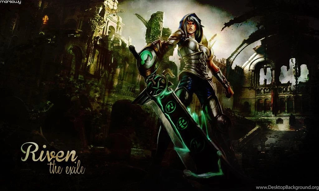 Download Riven The Exile And Mobile Wallippo Wallpapers 1024x614 ...