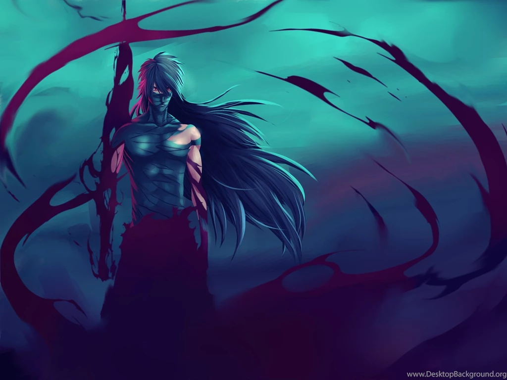 Bleach Kurosaki Ichigo Long Hair Bandages Final Getsuga Tenshou ...