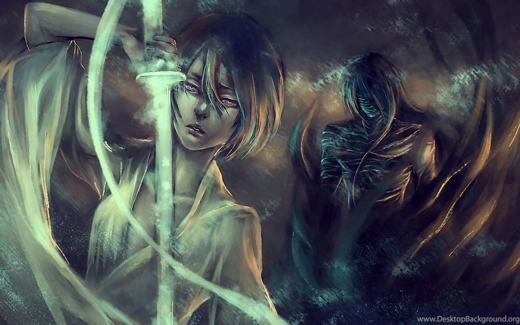 Bleach Kurosaki Ichigo Fantasy Art Kuchiki Rukia Final Getsuga ...