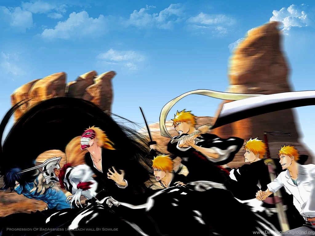 Bleach, Kurosaki Ichigo, Evolution, Hollow Ichigo, Zanpakuto ...