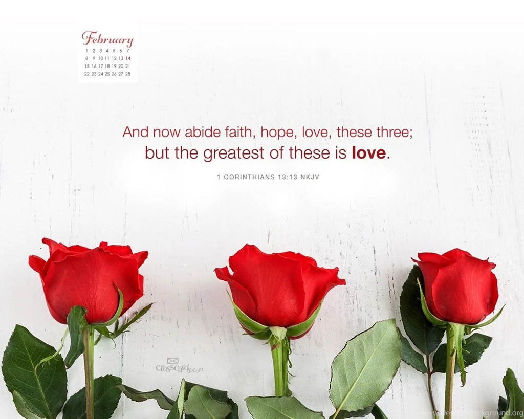 February 2015 Faith Hope Love Desktop Calendar Free February ...
