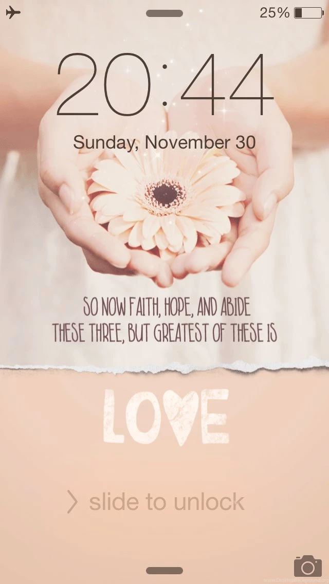 LINE DECO — Faith.hope.love (use Set Screen) How Pretty...