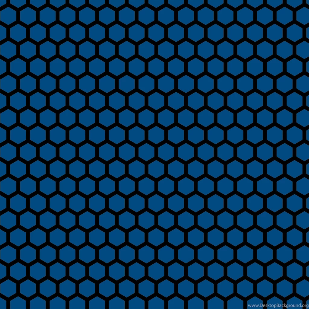Blue Hexagon Pattern Pictures