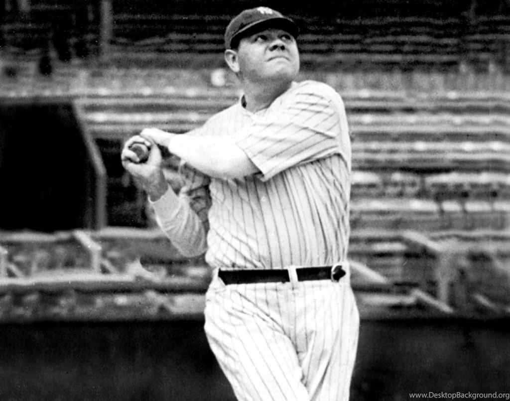 Babe Ruth Yankee Stadium Wallpaper.