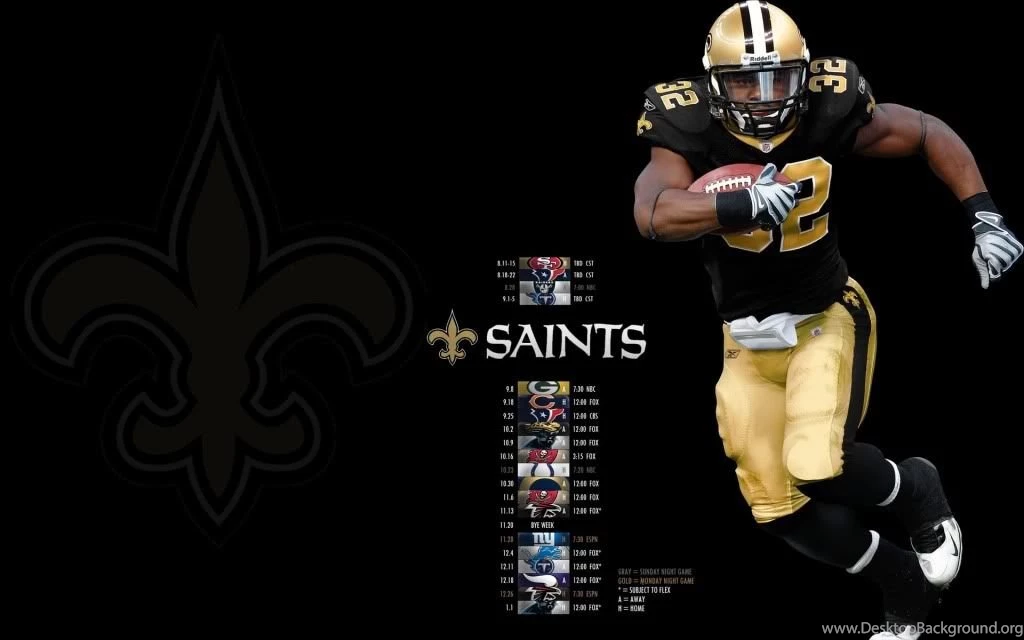 Mark Ingram In Full Saints Gear