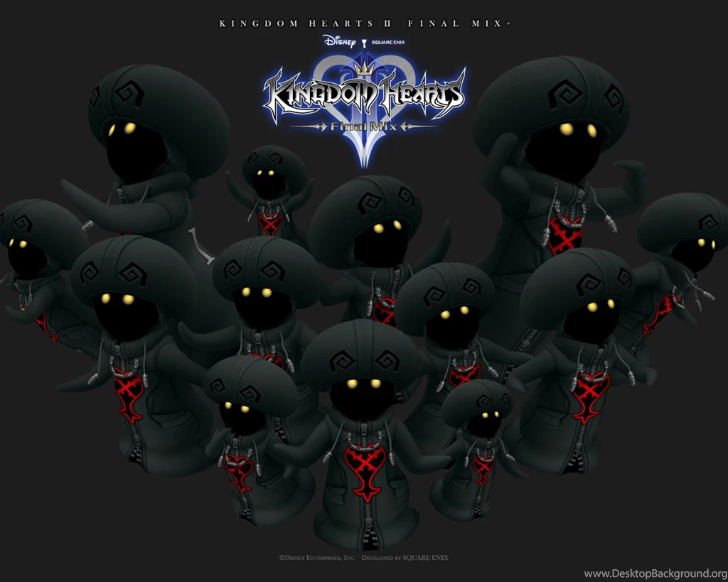 Game Art X: Kingdom Hearts II Final Mix + Wallpapers
