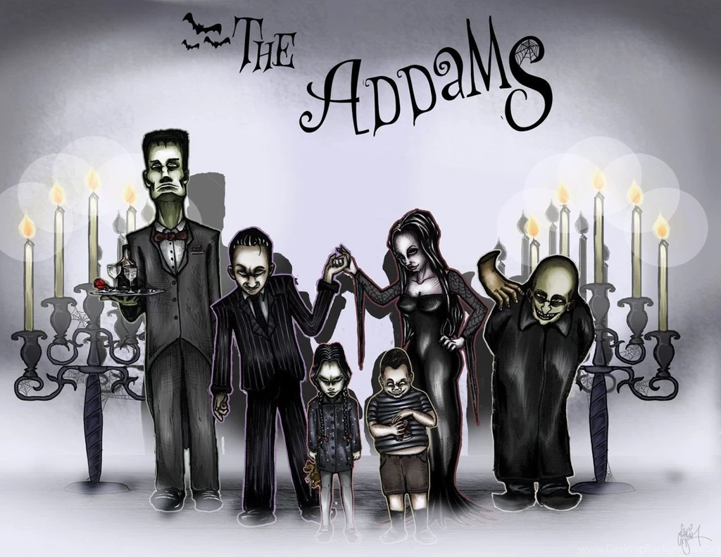 The Addams Family By ArtSpansTime On DeviantArt