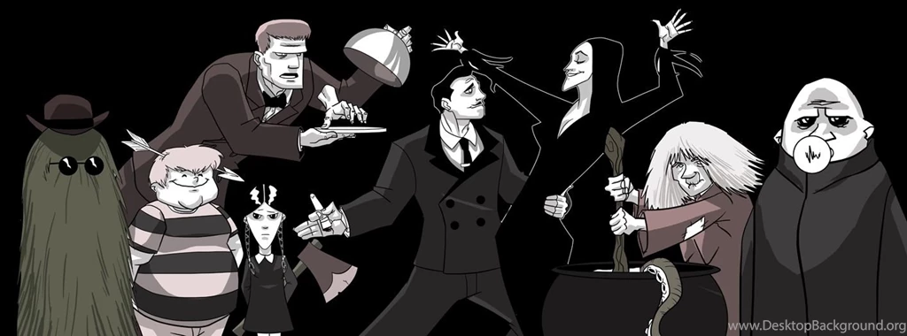 The Addams Family By Moheart7 On DeviantArt