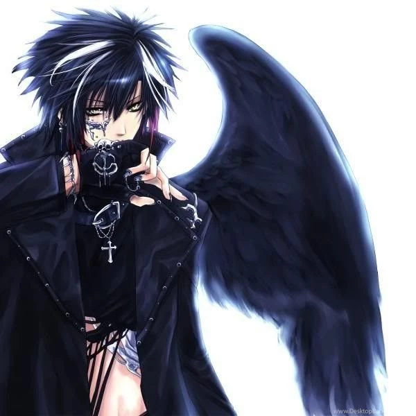 Gallery For Gothic Anime Angel Boy