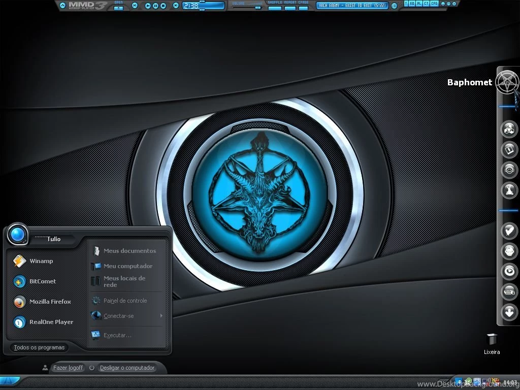 Azenis Baphomet Desktop By Baphomet350 On DeviantArt