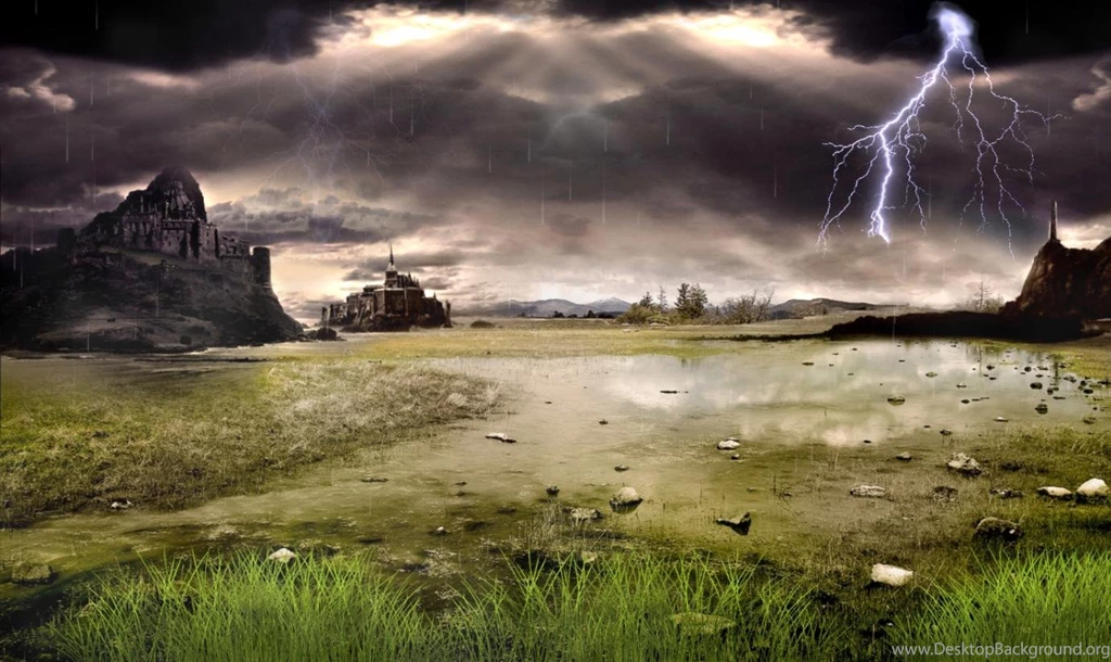 Download Thunderstorm Field Animated Wallpapers
