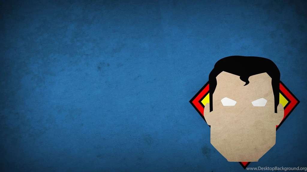 HD Wallpapers Superman The Hero, Hero, Minimalist Design ...