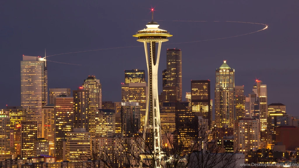 Download Desktop Wallpapers Space Niddle (Space Needle), Seattle ...