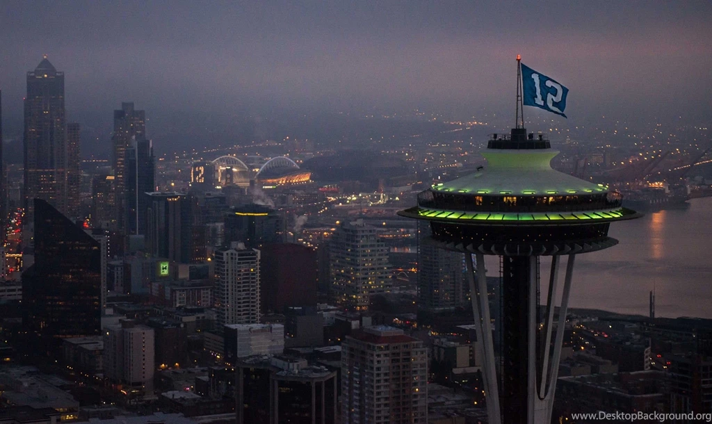 From The Needle To New Jersey 12 Flag Goes To Super Bowl