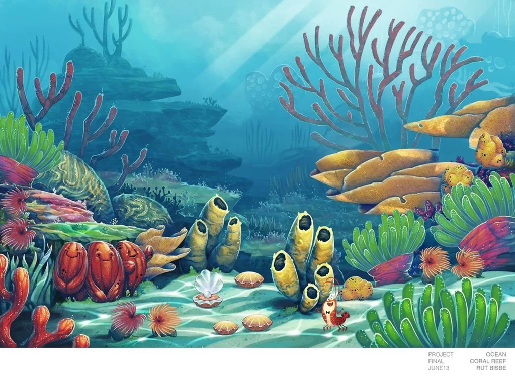 Ocean Animal Final Backgrounds From Coral Reef By Mausetta On ...